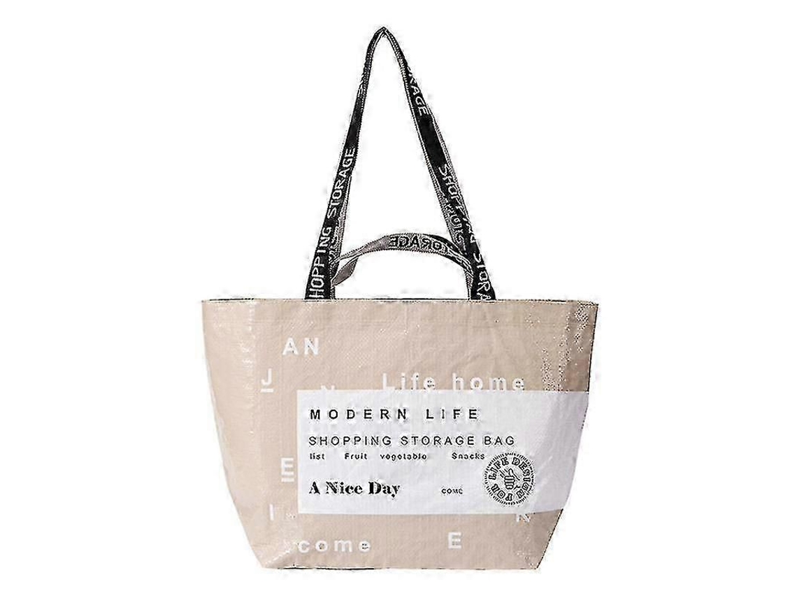 Bolsa de compras plegable de gran capacidad para supermercados: bolsa de compras impermeable y ecológica Q GOKOCO