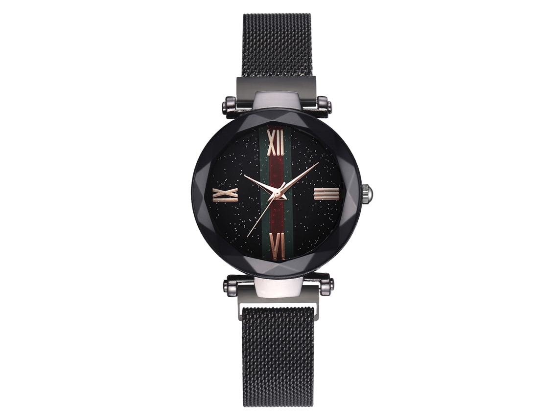 Reloj De Pulsera De Cuarzo Para Mujer Con Correa De Cuero De Diseño Sencillo, Rosa, Regalo.