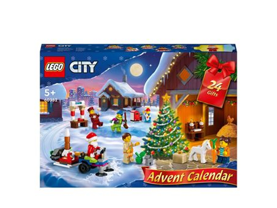 LEGO City: 60352 Calendário De Advento (5 anos - 287 Peças)