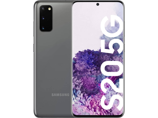 Smartphone SAMSUNG Galaxy S20 5G (6.2'' - 12 GB - 128 GB - Gris)