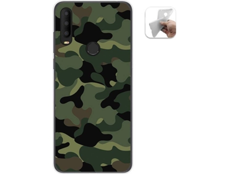 Carcasa Alcatel 3X 2020 TUMUNDOSMARTPHONE Camuflaje Multicolor