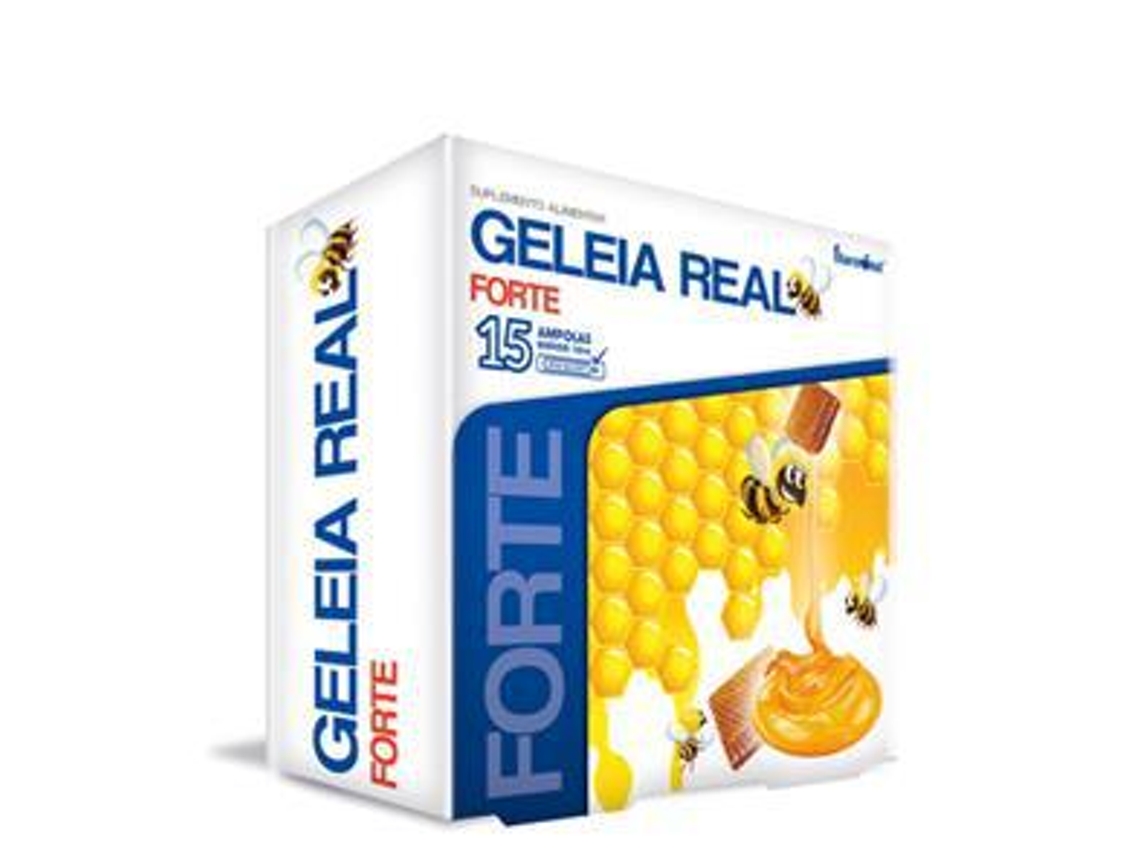 Geleia Real Forte 15 Ampolas - Fharmonat