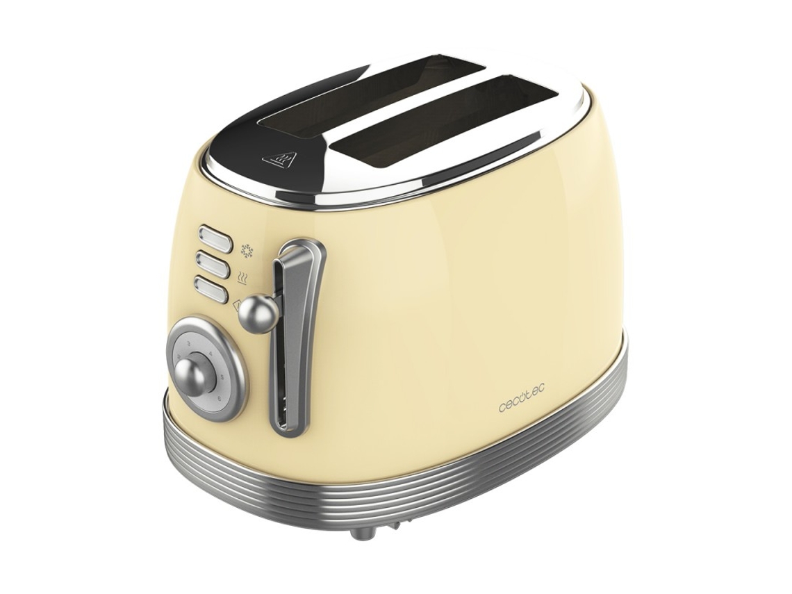 Tostadora CECOTEC Vintage 800 light yellow (850 W)