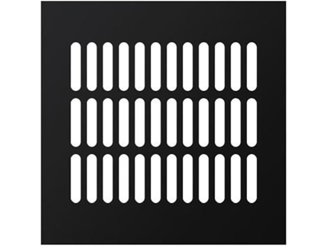 Rejillas De Ventilación Westux, Rejillas Rectangulares Aleación Aluminio, 7,87 Pulgadas Ancho (color: Negro...