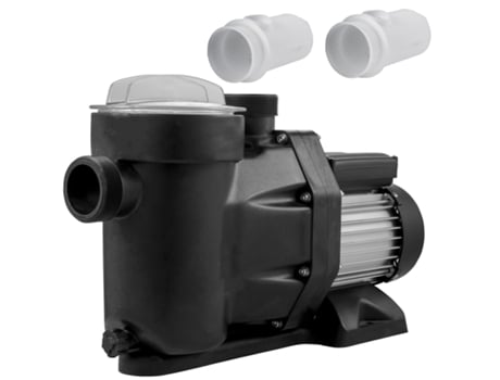 Bomba para Piscina VEVOR 1 HP/750W (Con Cable de Alimentación de 1,5 m - Caudal Máximo de 19200 L/h - Elevación Máxima 16 m)