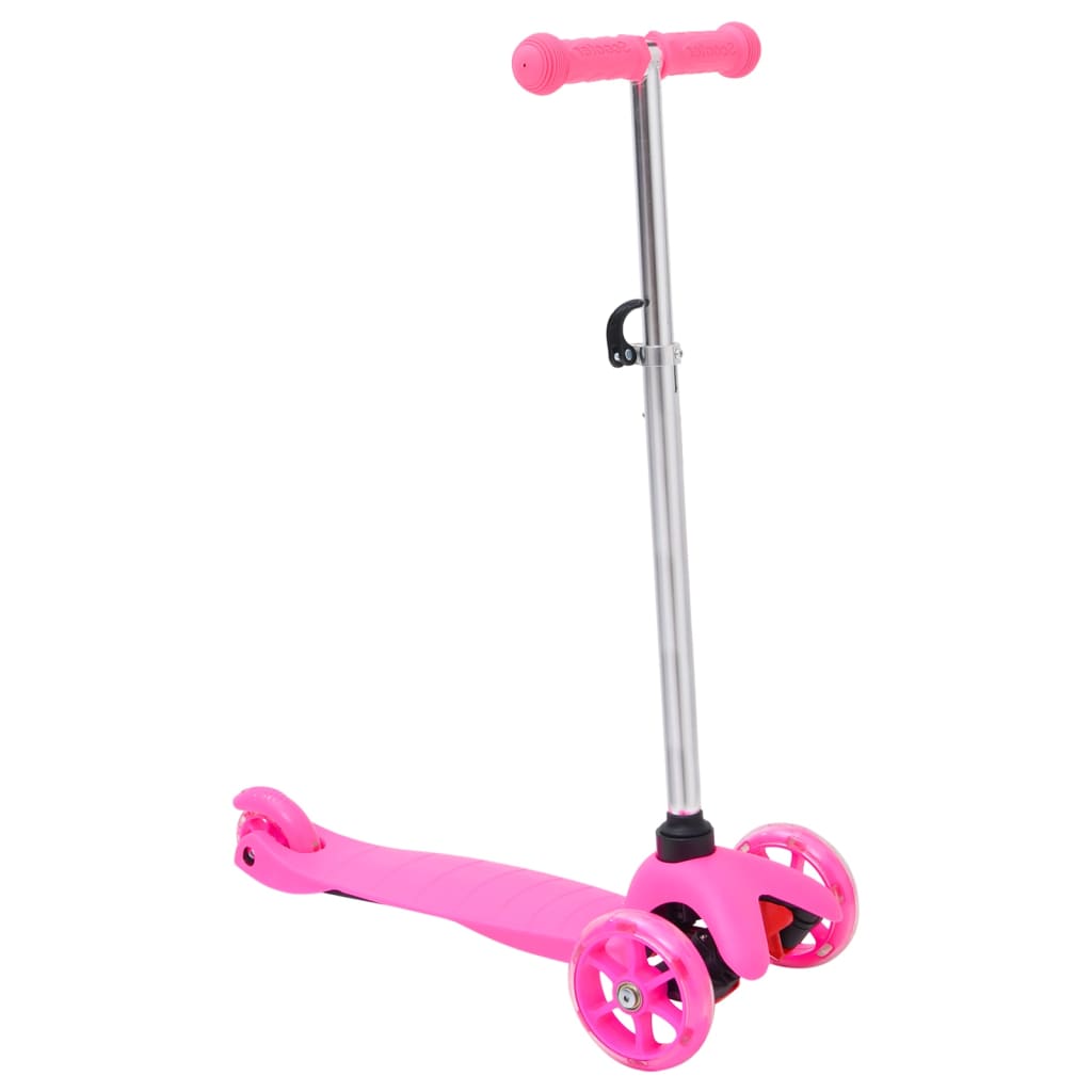 Patinete De Niños 3 ruedas manillar ajustable aluminio rosa para con 2 y