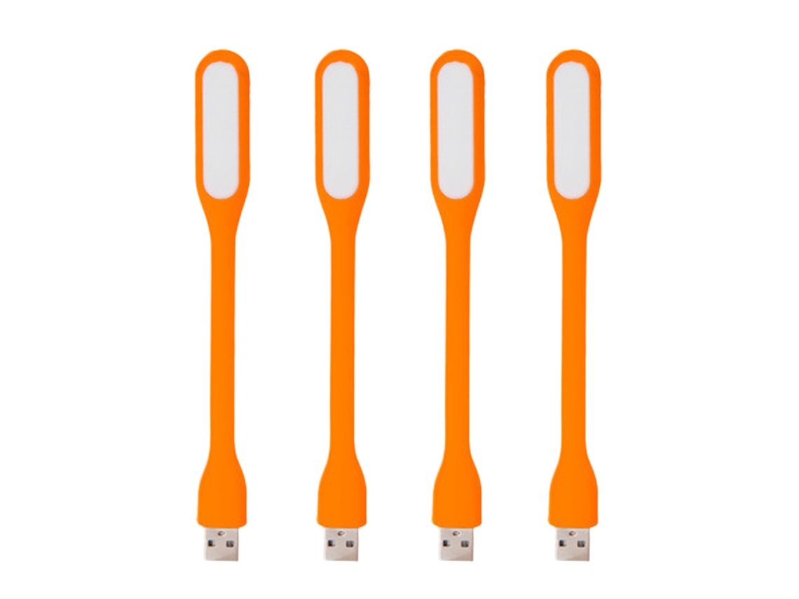 Mini lámpara LED USB flexible para portátil, teclado, batería externa y luz nocturna portátil.