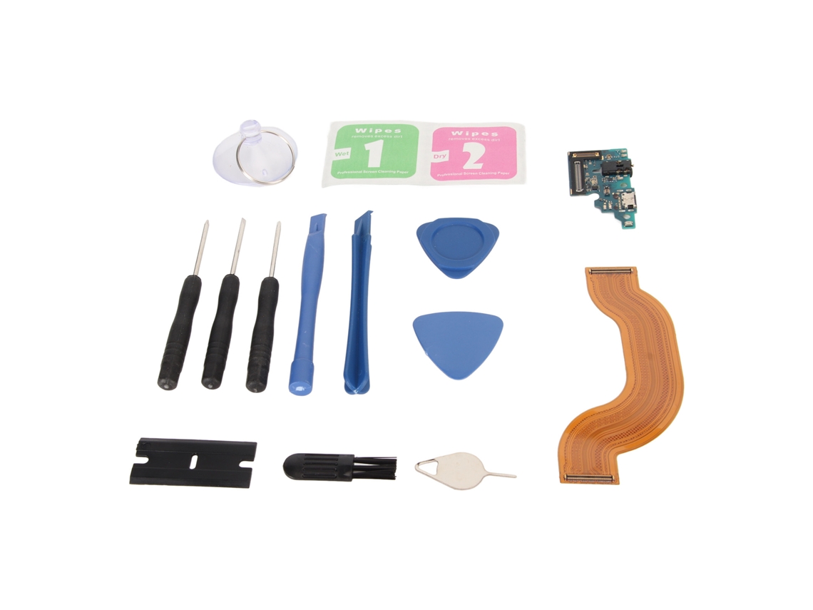 Kit De Cable Flexible Para Puerto De Carga Usb Para Galaxy A51 A515f Con Herramientas De Reparación