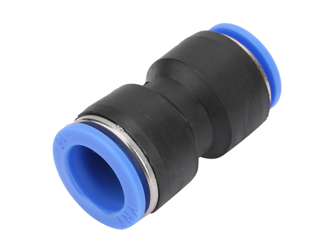 5 Piezas Reductor Neumático Conector Empuje 16mm A 14mm Od Manguera Tubo