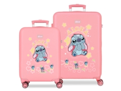 Juego de maletas Disney rosa Stitch You Me (46x65x23cm 91l)