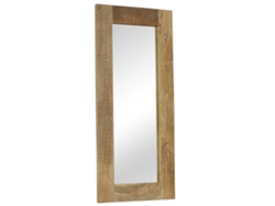 Espejo De Madera Maciza De Mango 50x110 Cm