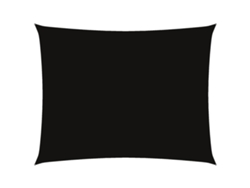 Maison Exclusive - Toldo De Vela Rectangular Tela Oxford Negro 6x7 M