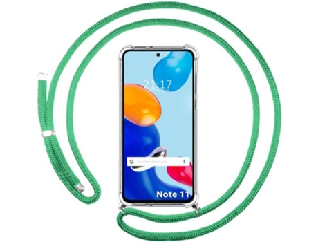 Carcasa Xiaomi Redmi Note 11 TUMUNDOSMARTPHONE Colgante Verde