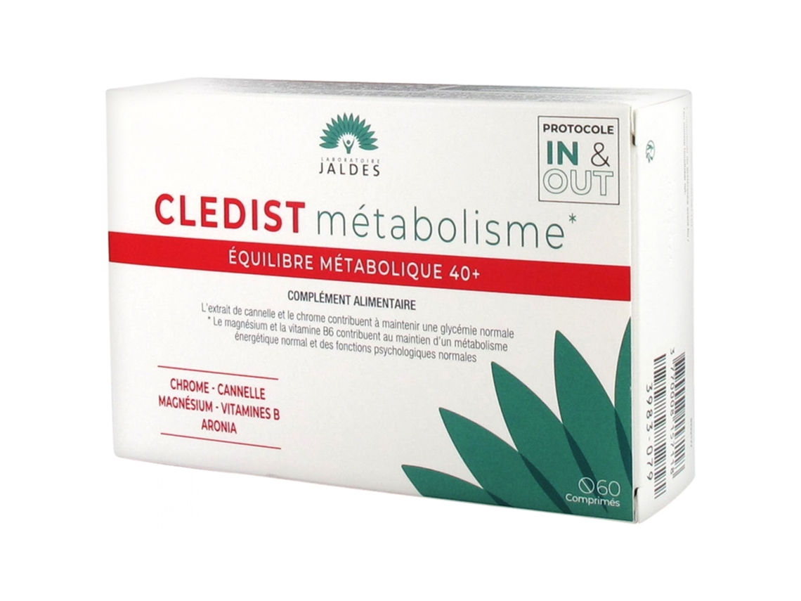Cledist Metabolismo Equilibrio Metabólico 40 60 Comprimidos JALDES