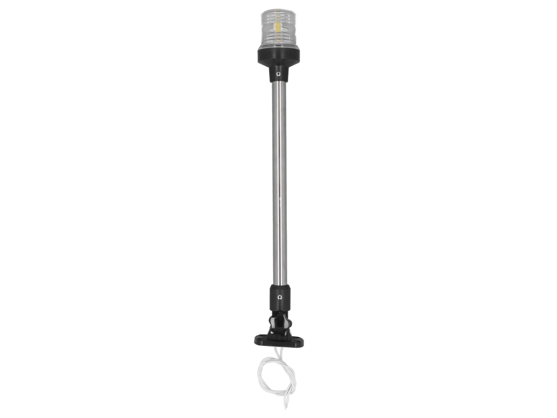 Yncm2026-luz De Anclaje Led 18 Pulgadas Para Barco Stern Luz Blanca Marina 12/24v 3w Visibilidad 2 Millas Náuticas