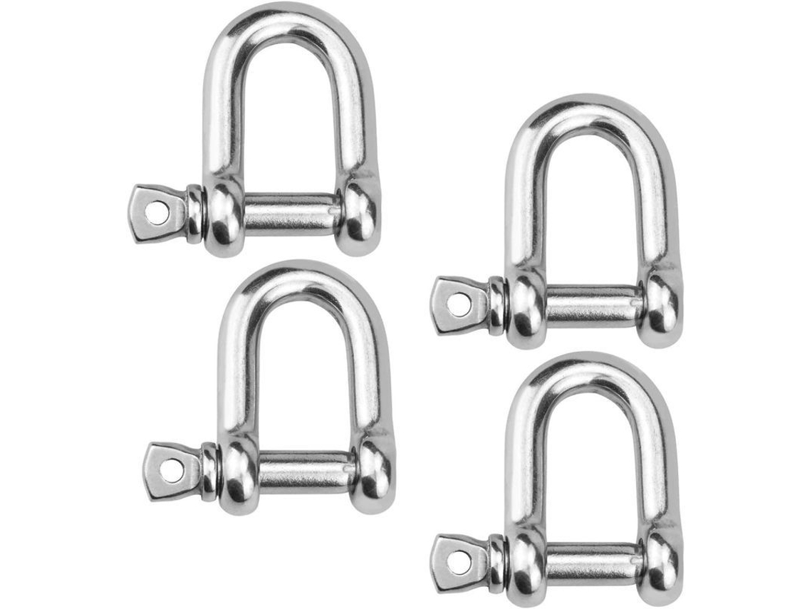 2026-anclaje Linjou 4 Piezas M10 Acero Inoxidable, Anclaje D Para Grúas, Elevación, Rigging, Resistente