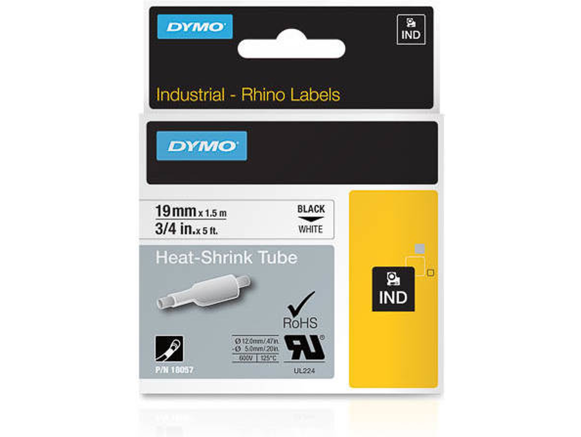 Cintas DYMO Rhinopro Shrink Blanco