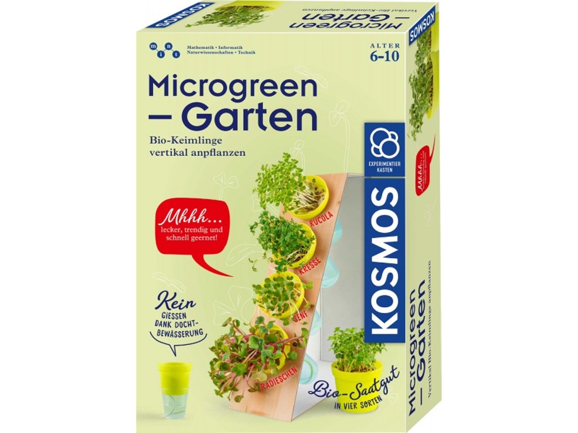 Kit de excavación KOSMOS Microgreen (6 anos)