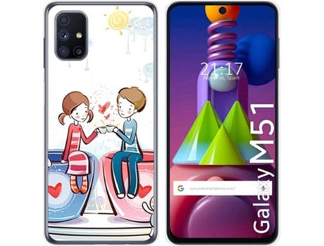 Carcasa Samsung Galaxy M51 TUMUNDOSMARTPHONE Café Multicolor