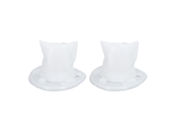2 Filtros De Repuesto Para Aspiradora Vf110, Accesorio De Filtro Para La Limpieza De Partículas Finas.