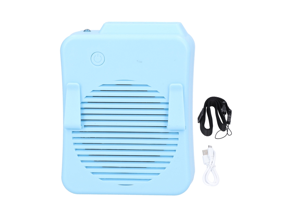 Ventilador de cintura portátil recargable por USB para exteriores