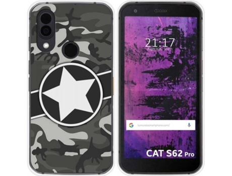 Carcasa CAT S62 Pro TUMUNDOSMARTPHONE Camuflaje 02 Multicolor