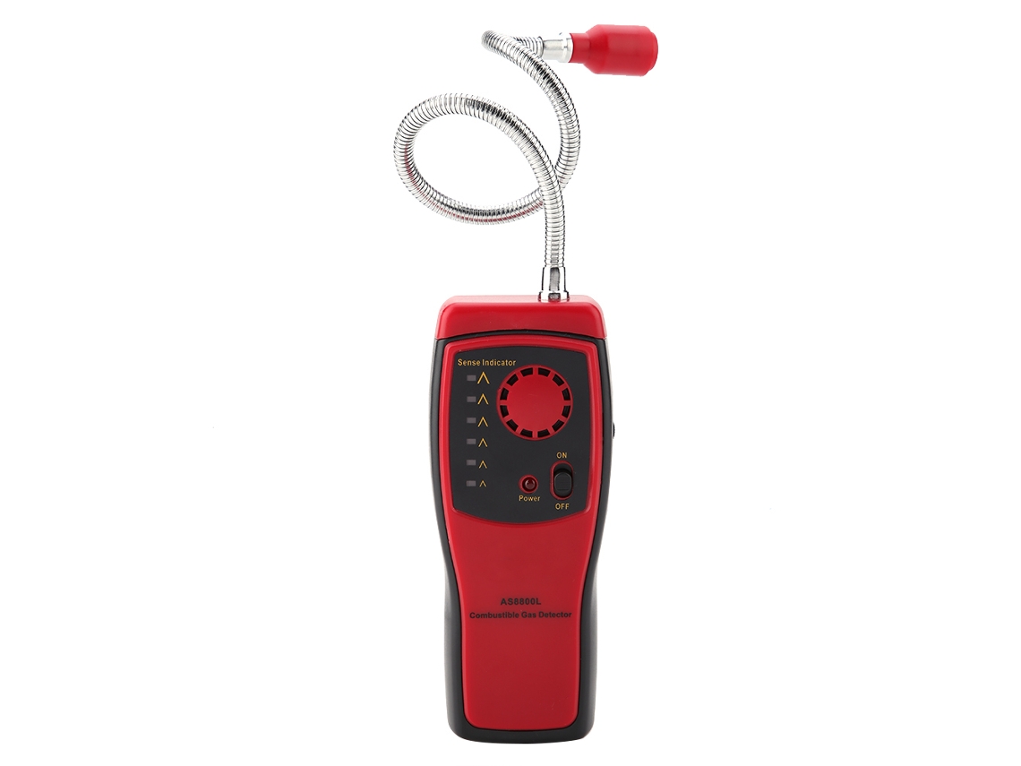 Detector Portátil De Gas Inflamable As8800l Smart Sensor, Analizador/prueba De Fugas De Gas Natural