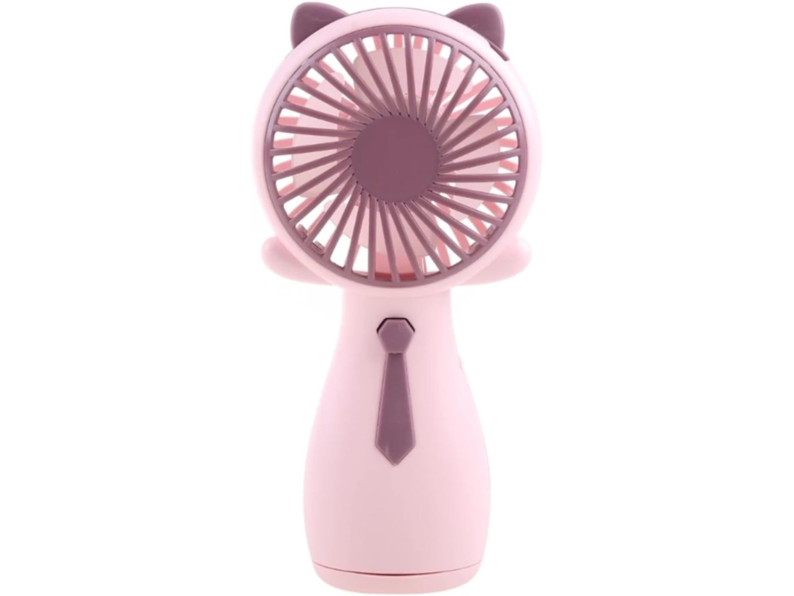Lindo Ventilador De Escritorio Usb Para Gatos Portátil Pequeño Refrigeración Pestañas 3 Velocidades Velocidad