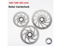 Rotores de freno de disco Centerlock para bicicleta de montaña (160/180/203 mm), piezas de freno hidráulico duraderas Vayotoy