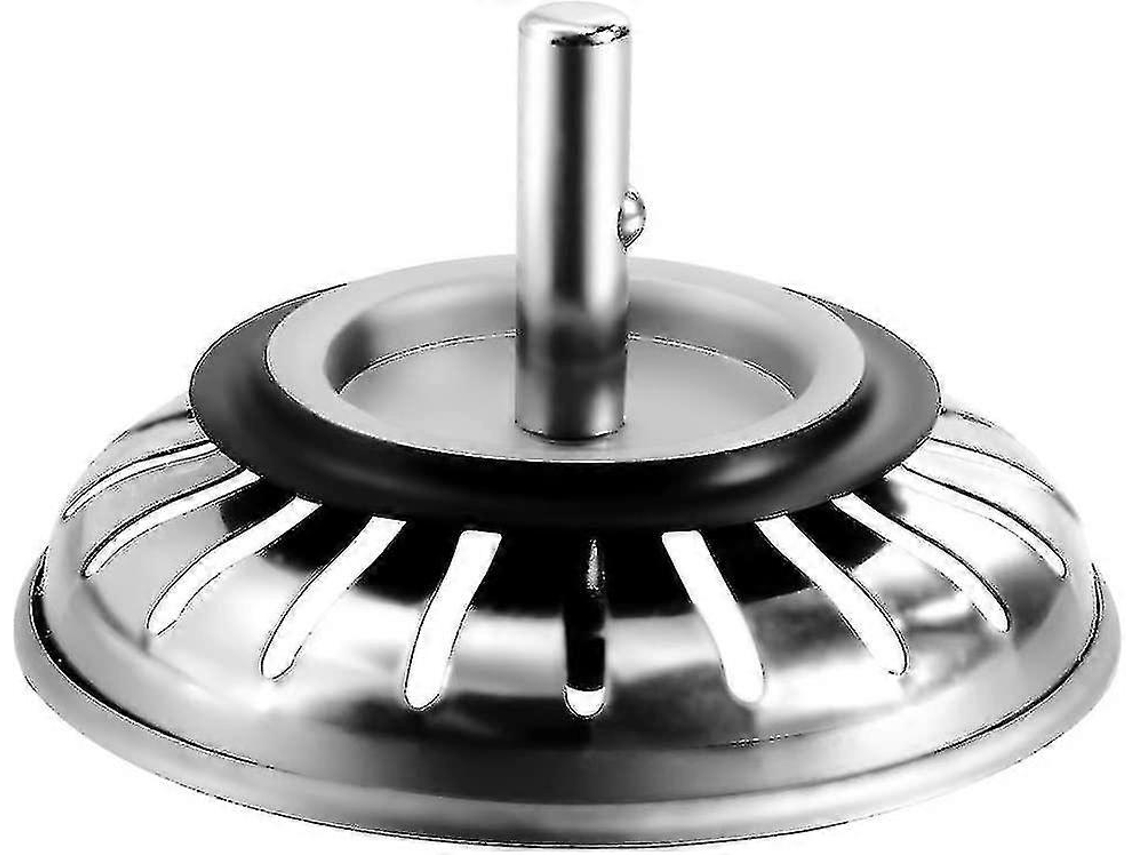 Tapon Filtro Para Fregadero 80mm, Acero Inoxidable, Tapón De Desagüe Reemplazo, Estanca, Antidesagüe Para Cocina O Baño