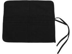 Estuche Enrollable De Lona Espacioso De Doble Capacidad Para Guardar Pinceles Y Lápices.