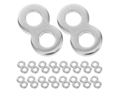 Omni-25 Piezas Abrochadoras De Mesa En Forma De 8 De Acero Inoxidable Conectores Para Mesas Y Manualidades
