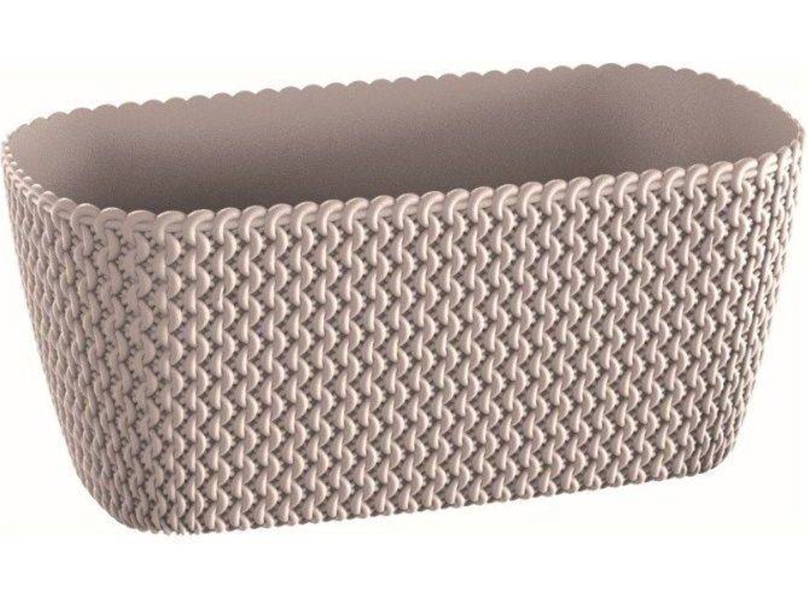 Maceta PROSPERPLAST Splofy Case (Beis - 29.7 x 14.5 x 13.3 cm)