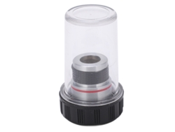 Lente Objetivo Acromática Para Microscopio Biológico, 20 Mm, 4x/0,10, Alambre Metálico Transparente