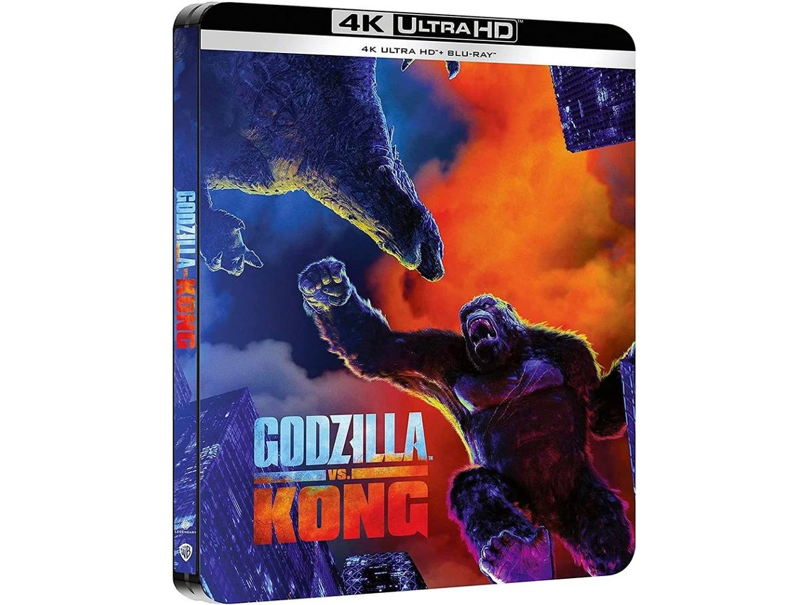 Película Godzilla Vs Kong (2021) (4K Ultra HD) (Steelbook) WARNER BROS. GAMES