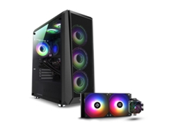 Desktop Gaming PC RACING (AMD Ryzen 7 8700F - NVIDIA GeForce RTX 5060 - RAM: 32 GB - 1 TB SSD)