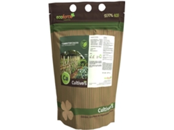 CULTIVERS Corrector de Calcio Vegetal Ecológico 1 kg para aplicación al suelo. Calcio para plantas. Corrector de Carencias Vegano.