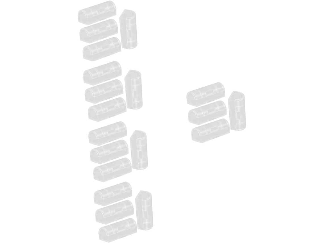 100 Clips Autoadhesivos Para Cables De Pared