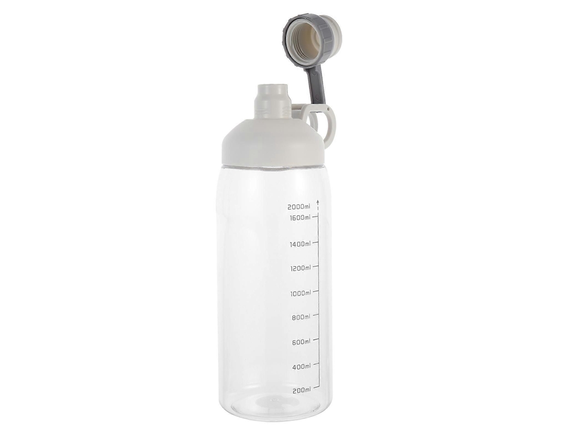 Botella de agua deportiva para uso al aire libre, ideal para almacenar y conservar agua. Botella de agua portátil con báscula integrada.