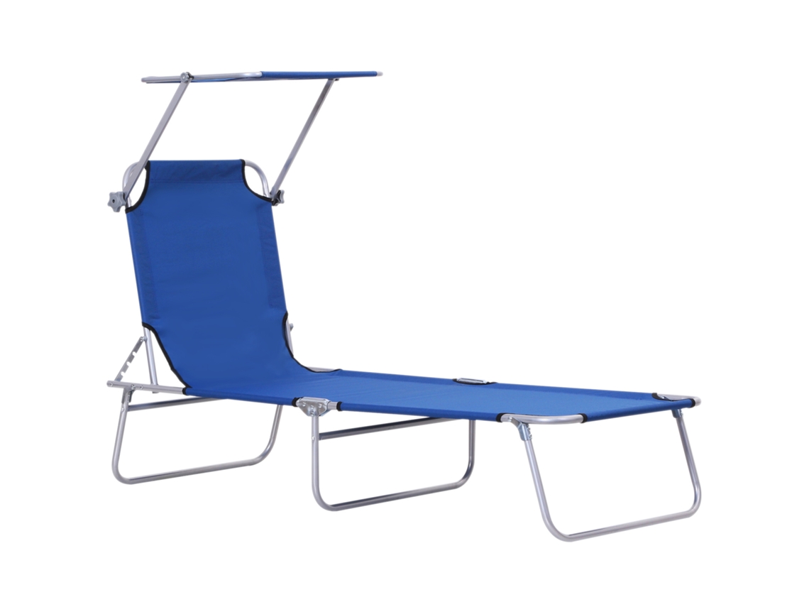 Tumbona Plegable Oxford Con 4 Posiciones