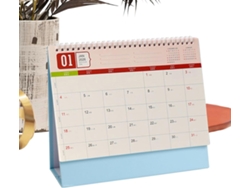 Calendario De Escritorio - 2026 | Horario Mensual | Calendario Familiar