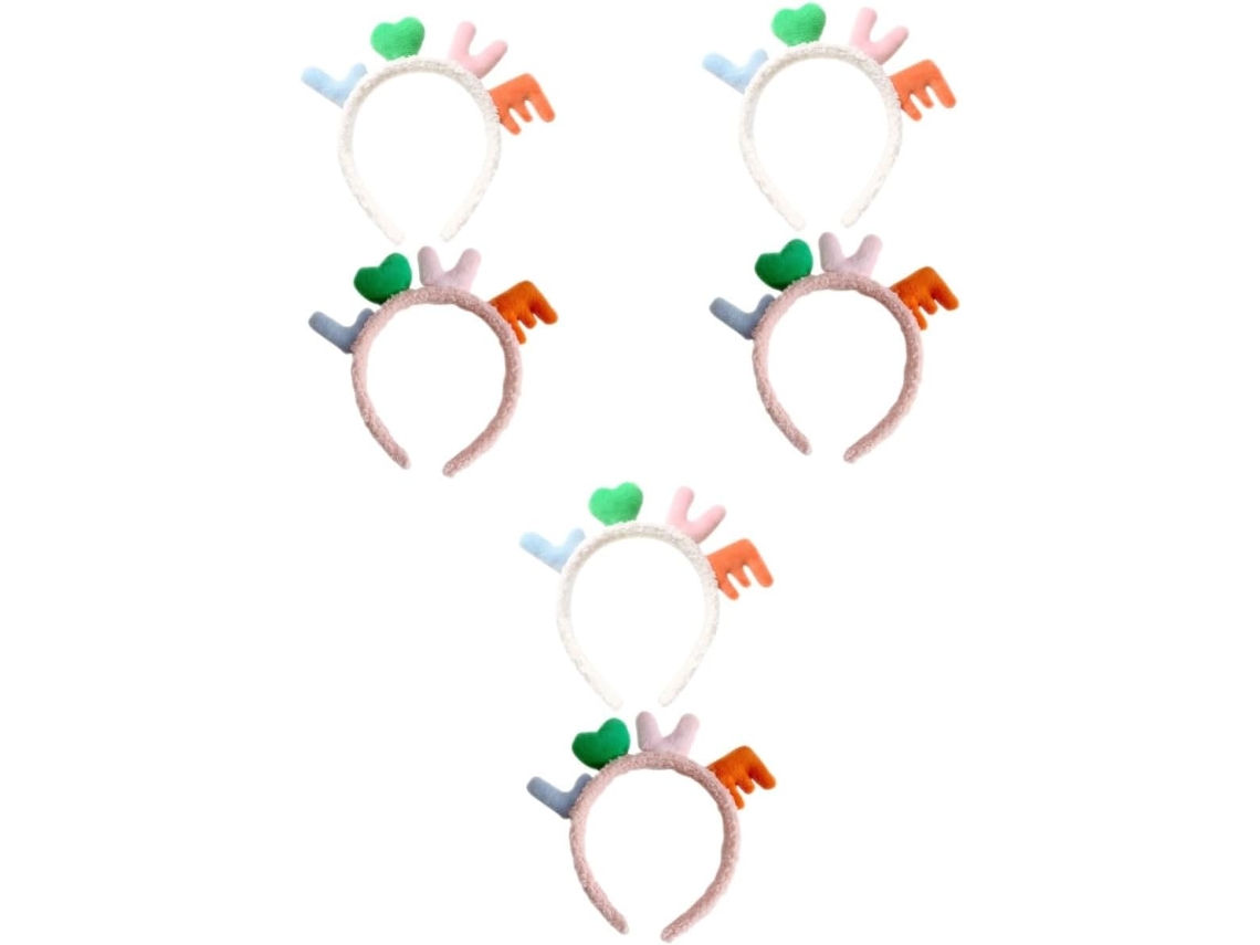 Diademas Decorativas Con Diseño De Dibujos Animados De Amor (18 Piezas) Para Niños Y Niñas - Accesorios Para Fiestas