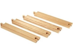 Pieza para Pista Ferroviaria BRIO 33341 (Marrón - 23.5x1.2cm - Edad Mínima: 3)