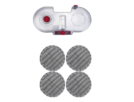 Tanque de agua para aspiradora eléctrica Dyson V7/V8/V10/V11, cepillo de cabezal de fregona de repuesto con 4 almohadillas para fregar