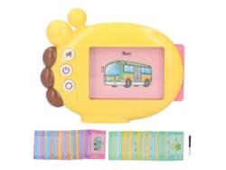 -tarjetas Flash Parlantes Dobles Lados Para Aprender Vocabulario Inglés Juguete Educativo Sensorial Para Niños Jirafa