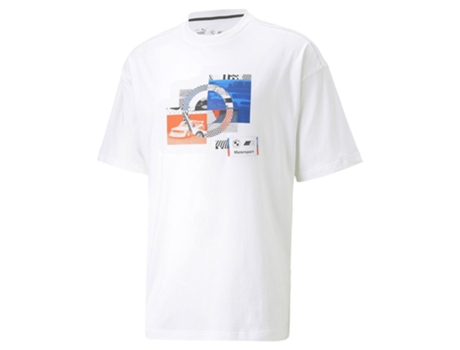 Camiseta de Hombre PUMA Bmw Motorsport Statement Cáñamo Blanco (XL)