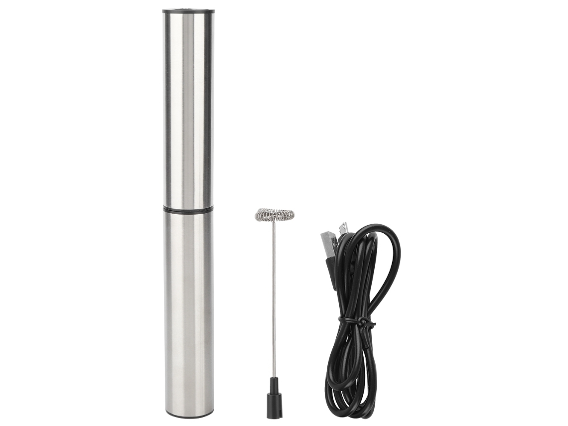 Batidora De Huevos Eléctrica Recargable Por Usb, Máquina Para Hacer Leche, Espumador De Café Y Té, Automática.