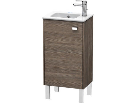Mueble bajo lavabo DURAVIT Brioso de 42,0 x 28,9 cm 1 puerta con bisagra a la izquierda 1 balda de cristal para lavabo ME by Starck 072343