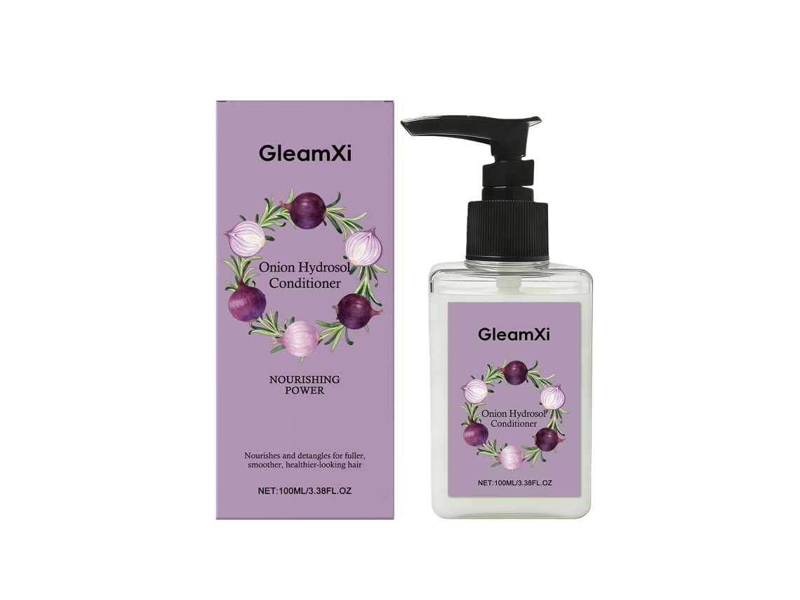 Acondicionador para el cabello con hidrolato de cebolla