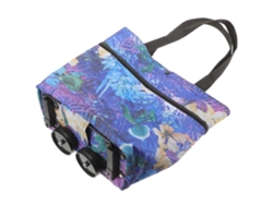 Bolsa plegable para carrito de la compra, ideal para almacenamiento. GOKOCO
